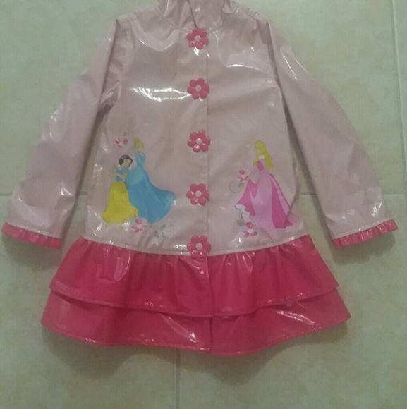 Disney Other - 🔦$8🔥DISNEY PRINCESS HOODED RAINCOAT Sz 5/6